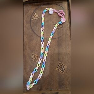 Colorful Chunky Chain Necklace